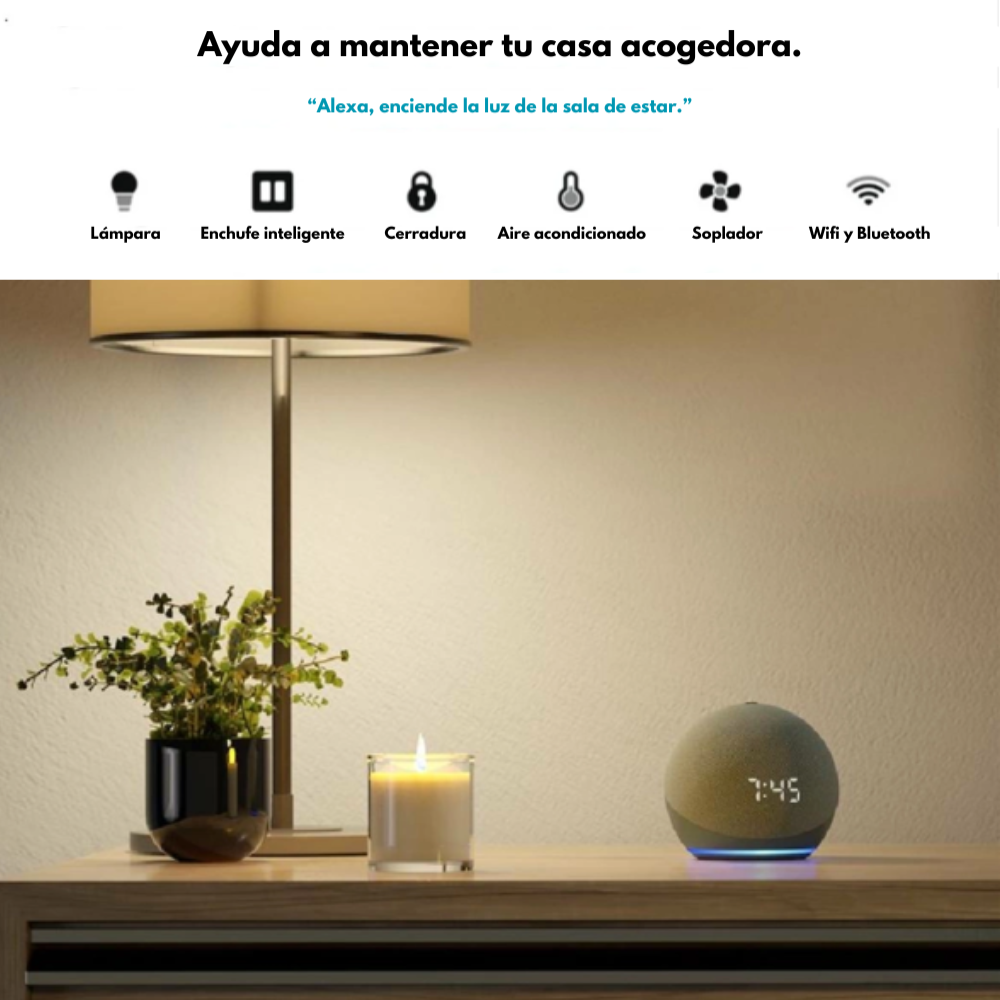 Altavoz inteligente Alexa Echo Dot de 5ª generación|Pré-Black Friday