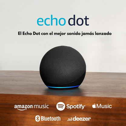 Altavoz inteligente Alexa Echo Dot de 5ª generación|Pré-Black Friday
