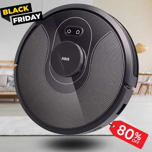 Robot Aspiradora ABIR X8™ + 10 Repuestos Gratis | BLACK FRIDAY